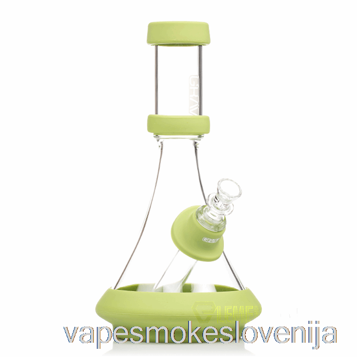 Vape Slovenija Grav Deco čaša V Silikonski Prozorni Barvi + Avokado Zelena
